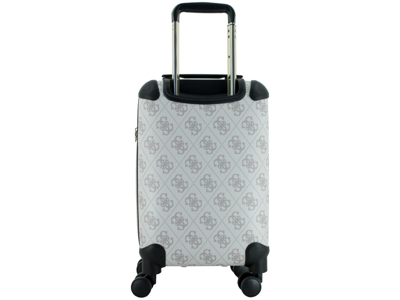 Guess Berta Dark Taupe Logo Handgepäckkoffer S 53cm 