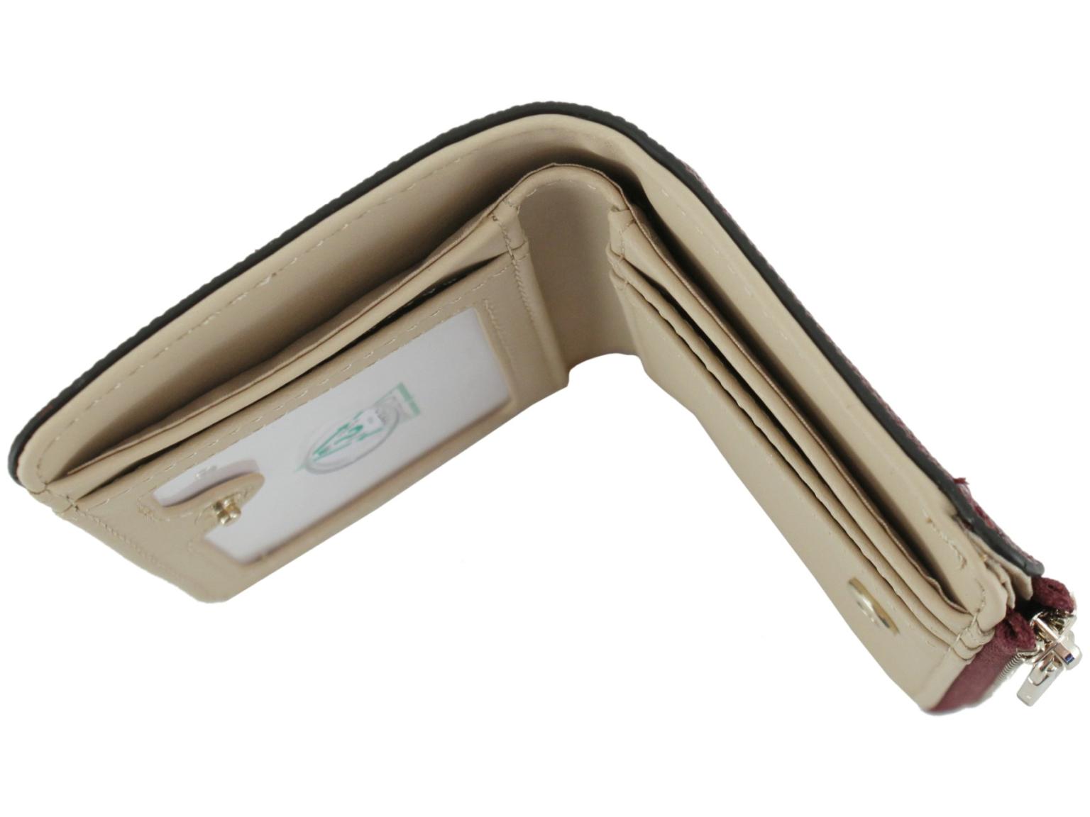 Guess Bolena SLG Wine dunkelrotes Portemonnaie