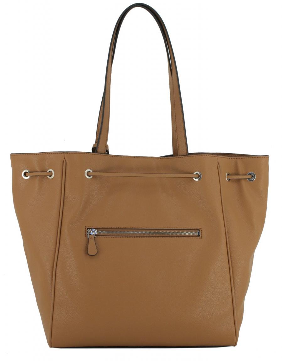 Guess Calebra Drawstring Tote schwarze Henkeltasche