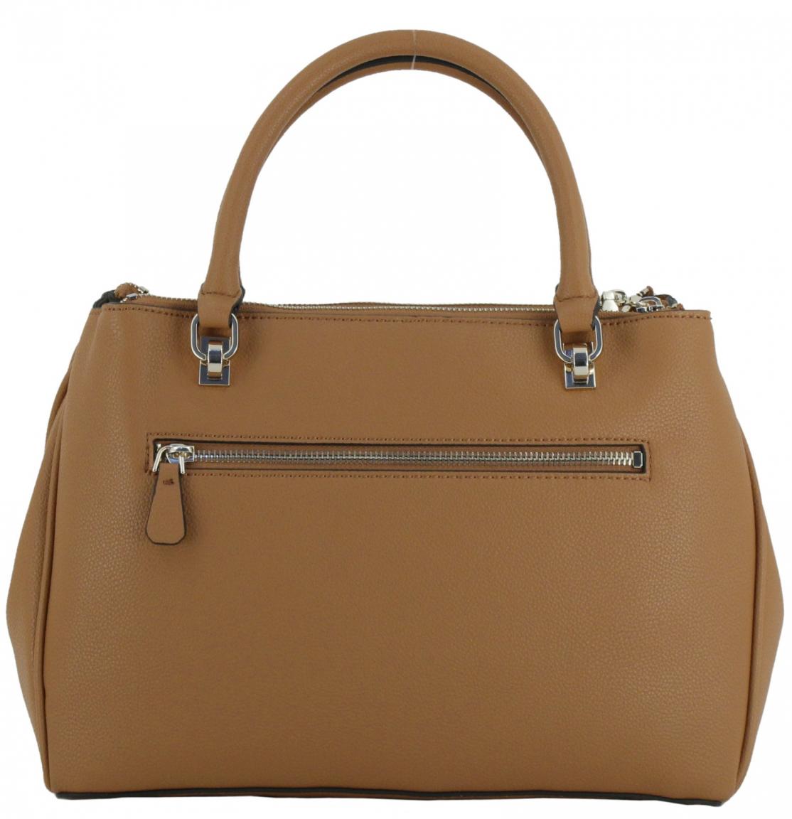 Guess Calebra Status Satchel Black bürotaugliche Handtasche schwarz