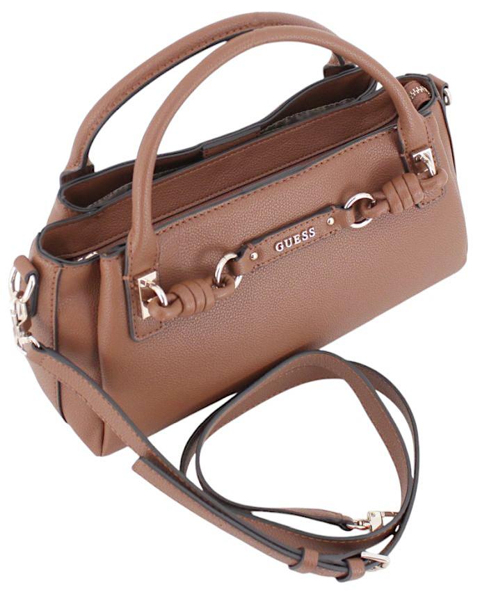 Guess Camelia Kurzgrifftasche Cognac - Braun