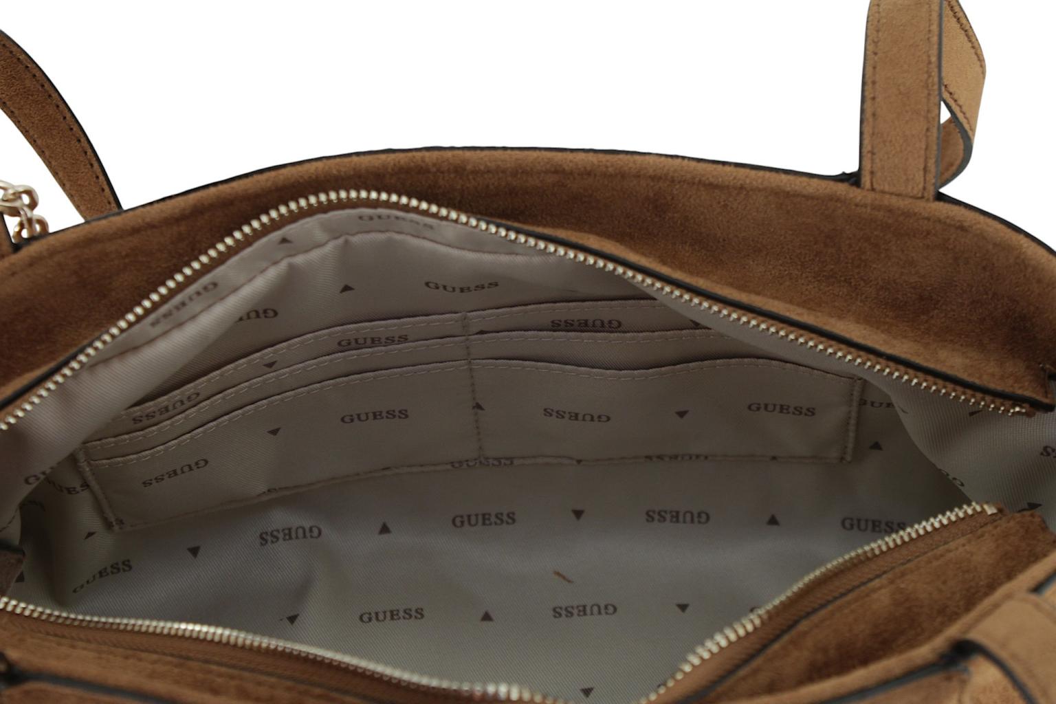 Guess Devon Schultertasche Schwarz