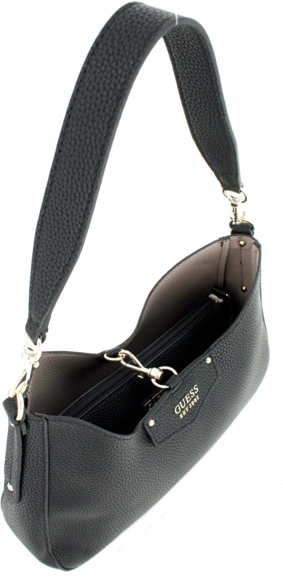 Guess Eco Brenton Hobo Bag Black schwarz Riementasche