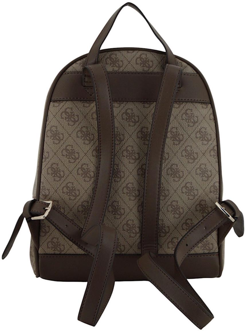 Guess Follie Travel Rucksack Coal Logo - Grau