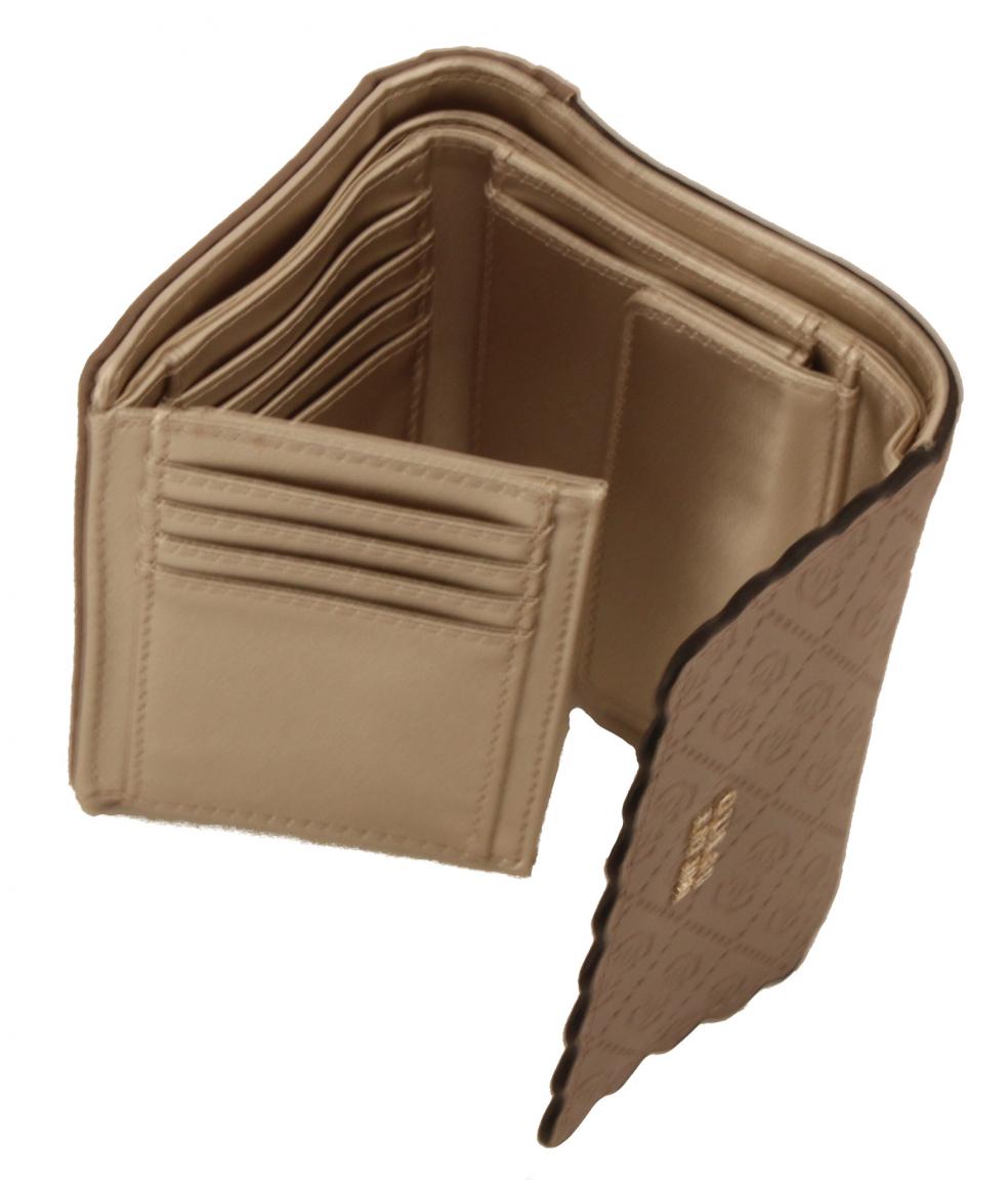 Guess Geldtasche Rayna SLG Prägung Floral rosa weiß