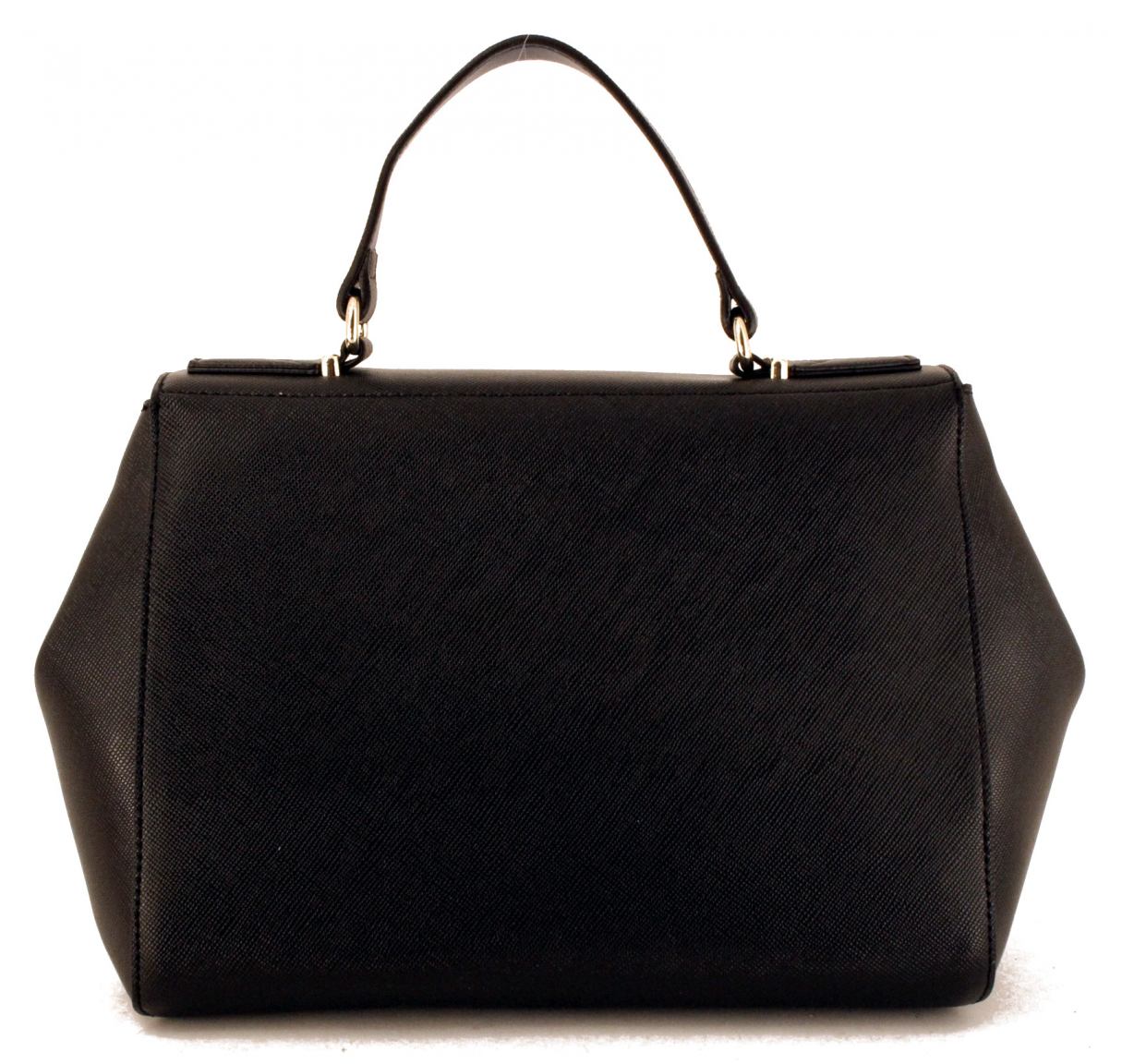 Guess Handtasche Henkel Kunstleder Rot/Gold