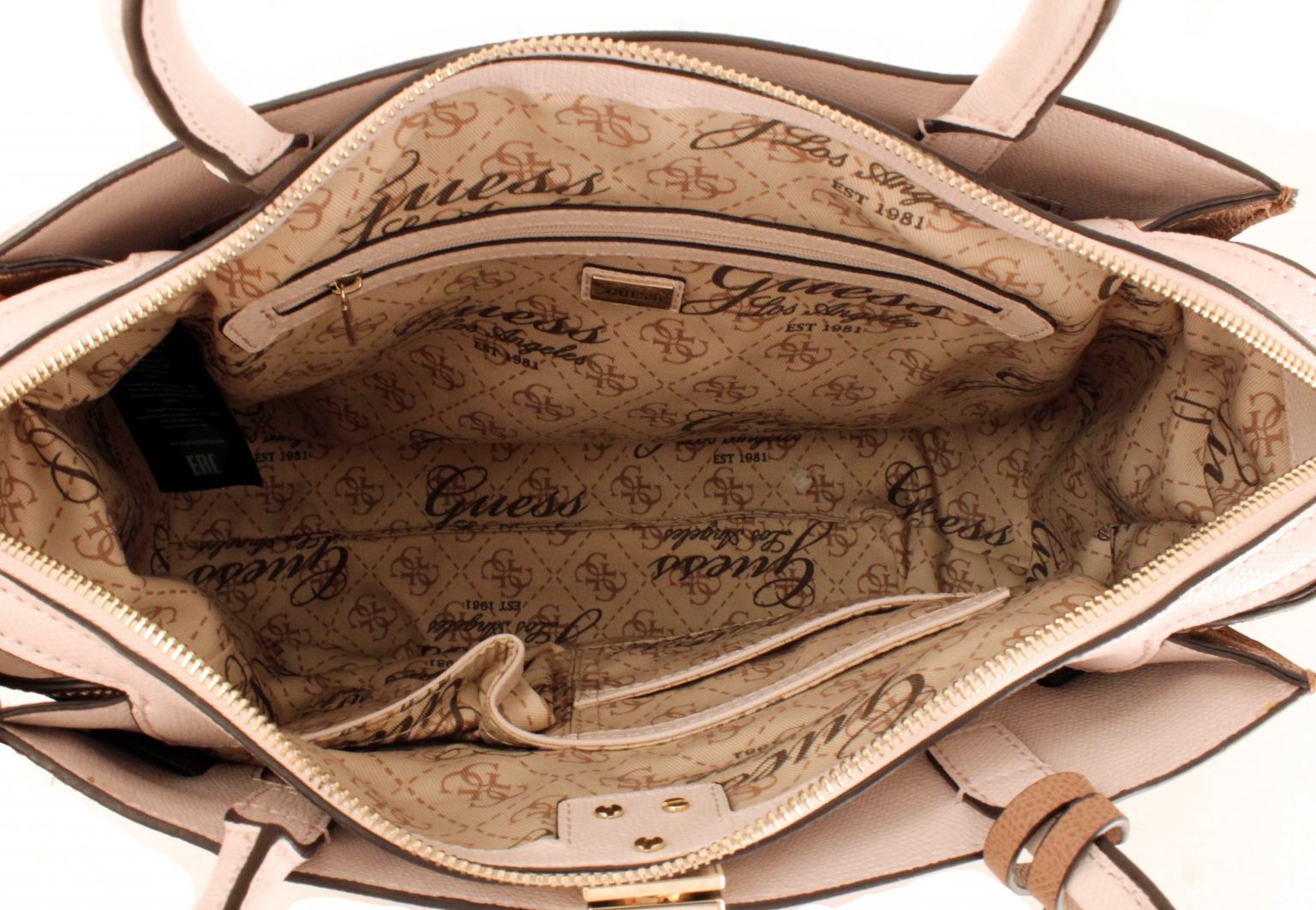 Guess Henkeltasche Christy Kunstleder Mocha Taupe