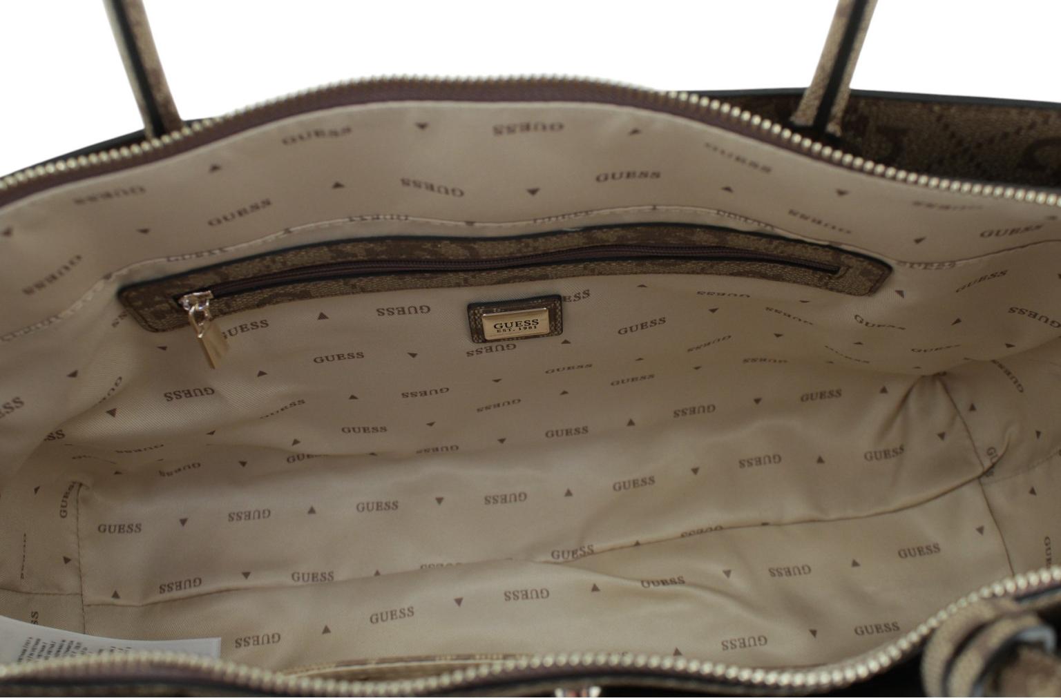 Guess Janie Logo Shopper Coal Logo grau