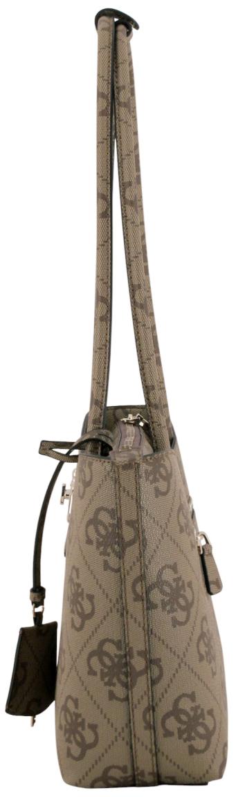 Guess Janie Logo Shopper Latte Logo braun