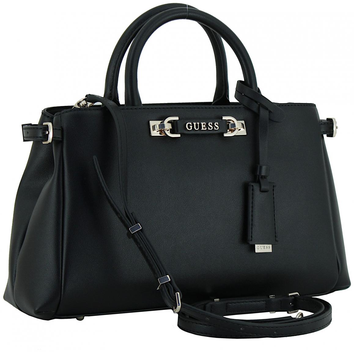 Guess Lefia Luxury Satchel schwarz Henkeltasche