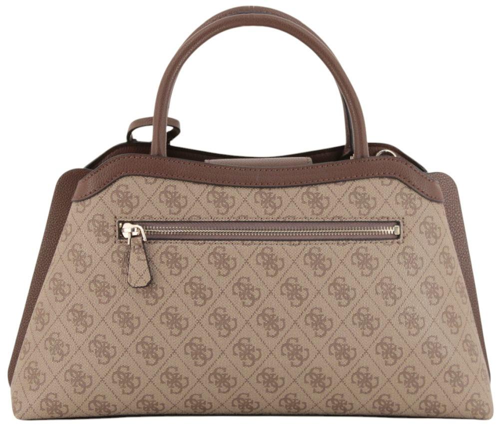Guess Lindsey Kurzgrifftasche Slate Logo - Graublau