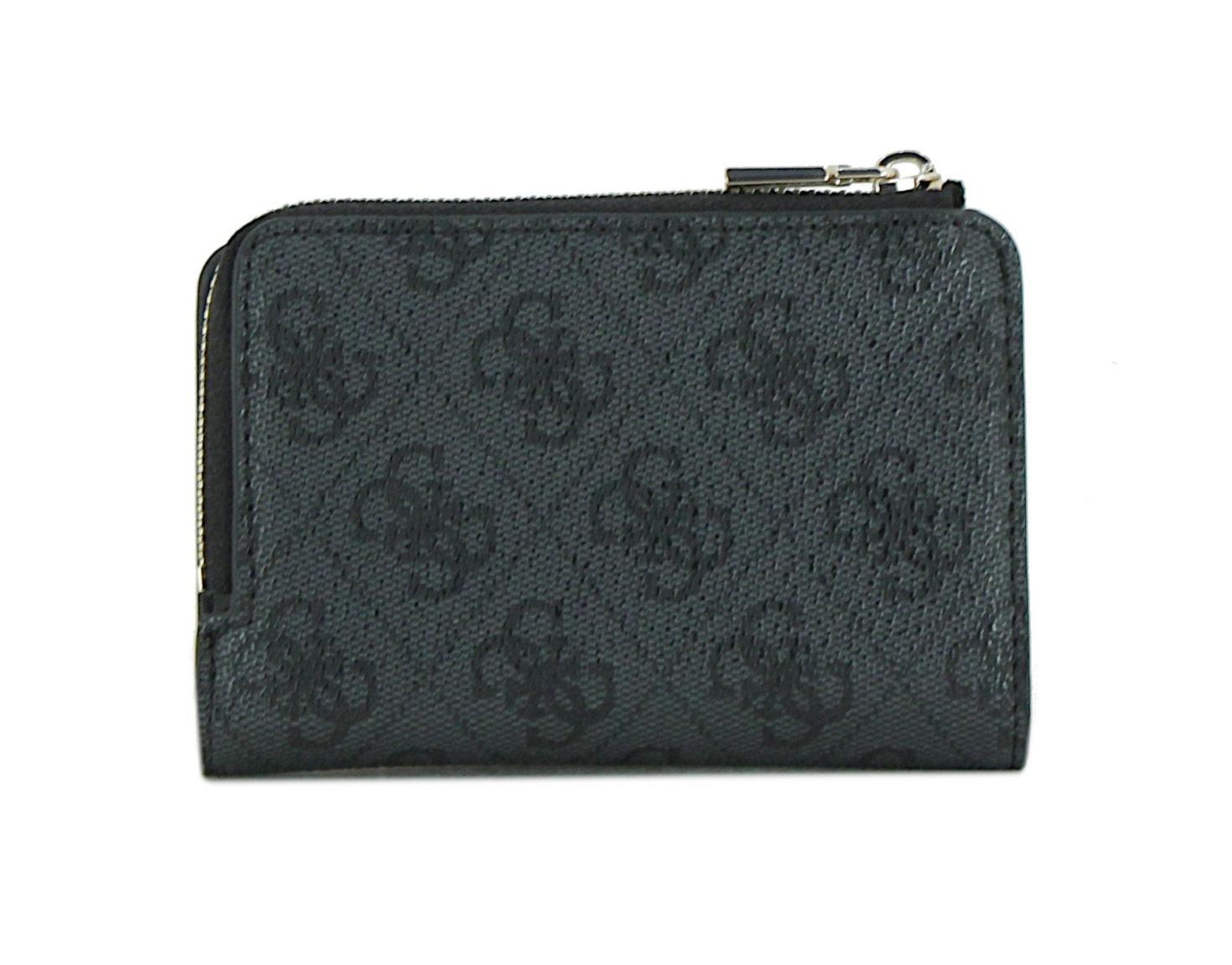 Guess Lindsey SLG Geldbörse Coal Logo - Grau