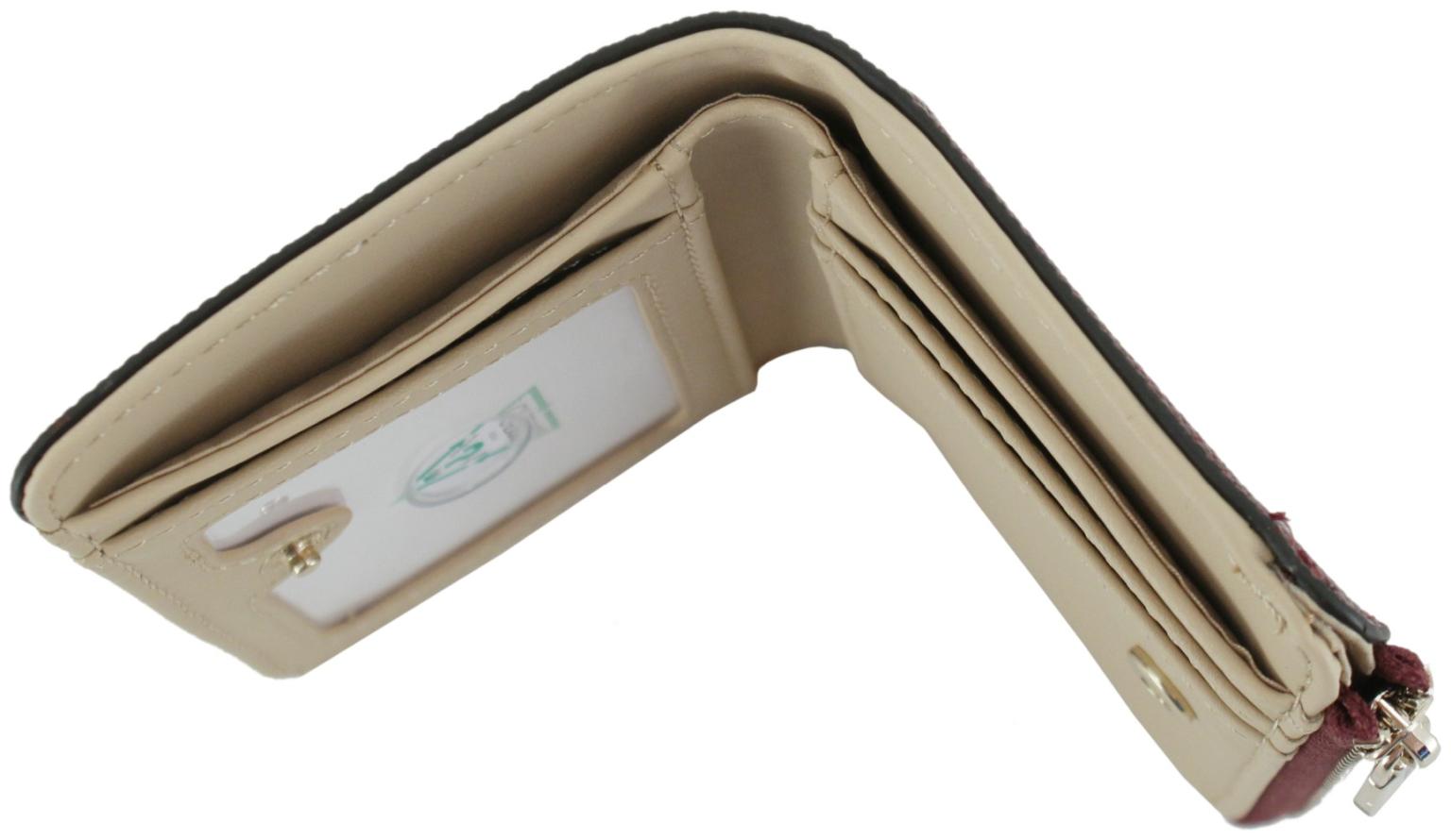 Guess Lindsey SLG Geldbörse Latte Logo - Braun