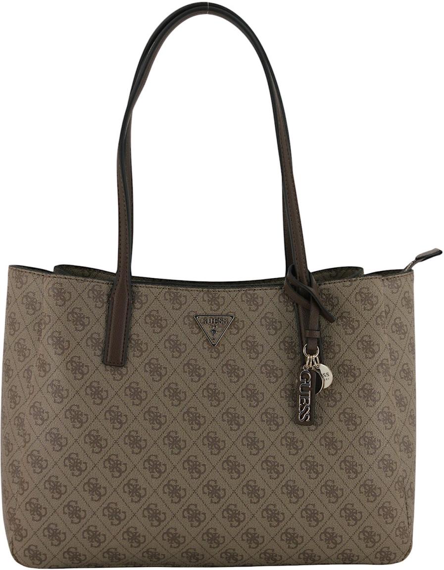 Guess Noelle II Shopper Laptopfach Coal Logo - Grau