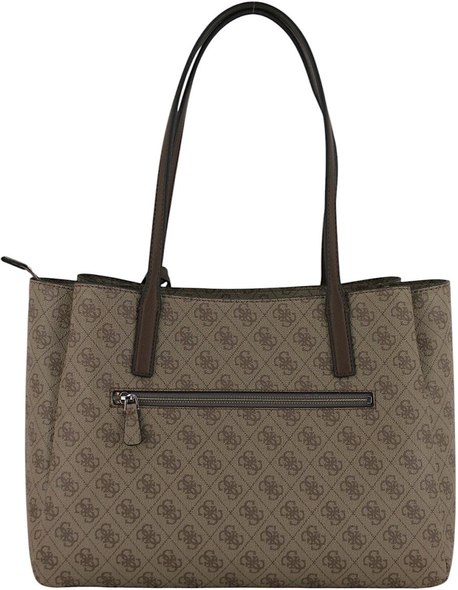 Guess Noelle II Shopper Laptopfach Coal Logo - Grau