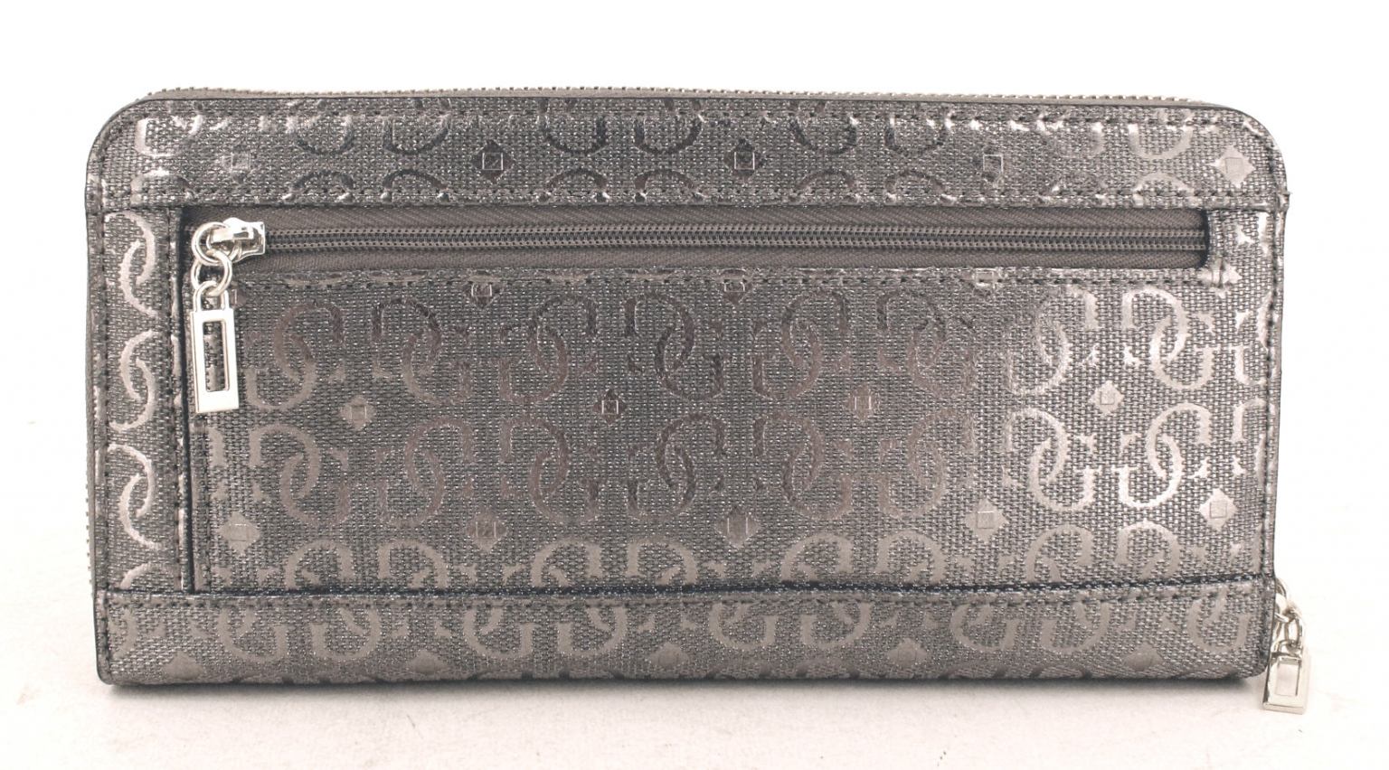 Guess Portemonnaie Halley SLG Ice Silber