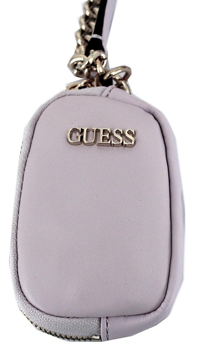 Guess Sharma Camerabag mit Kette besonders weich Lilac Fliederfarbe