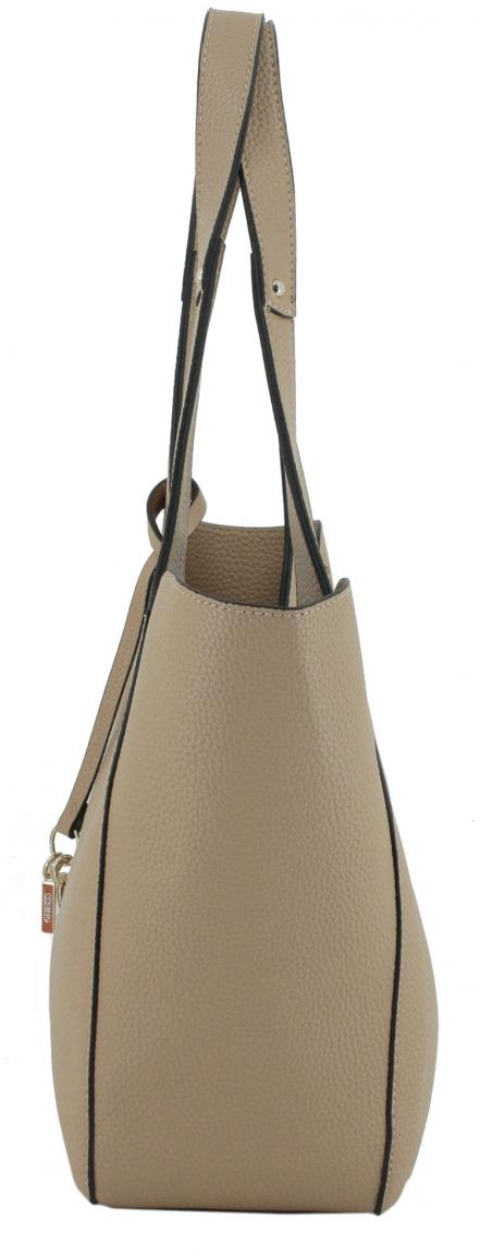 Guess Shopper Helina mit Innentasche hellbraun beige