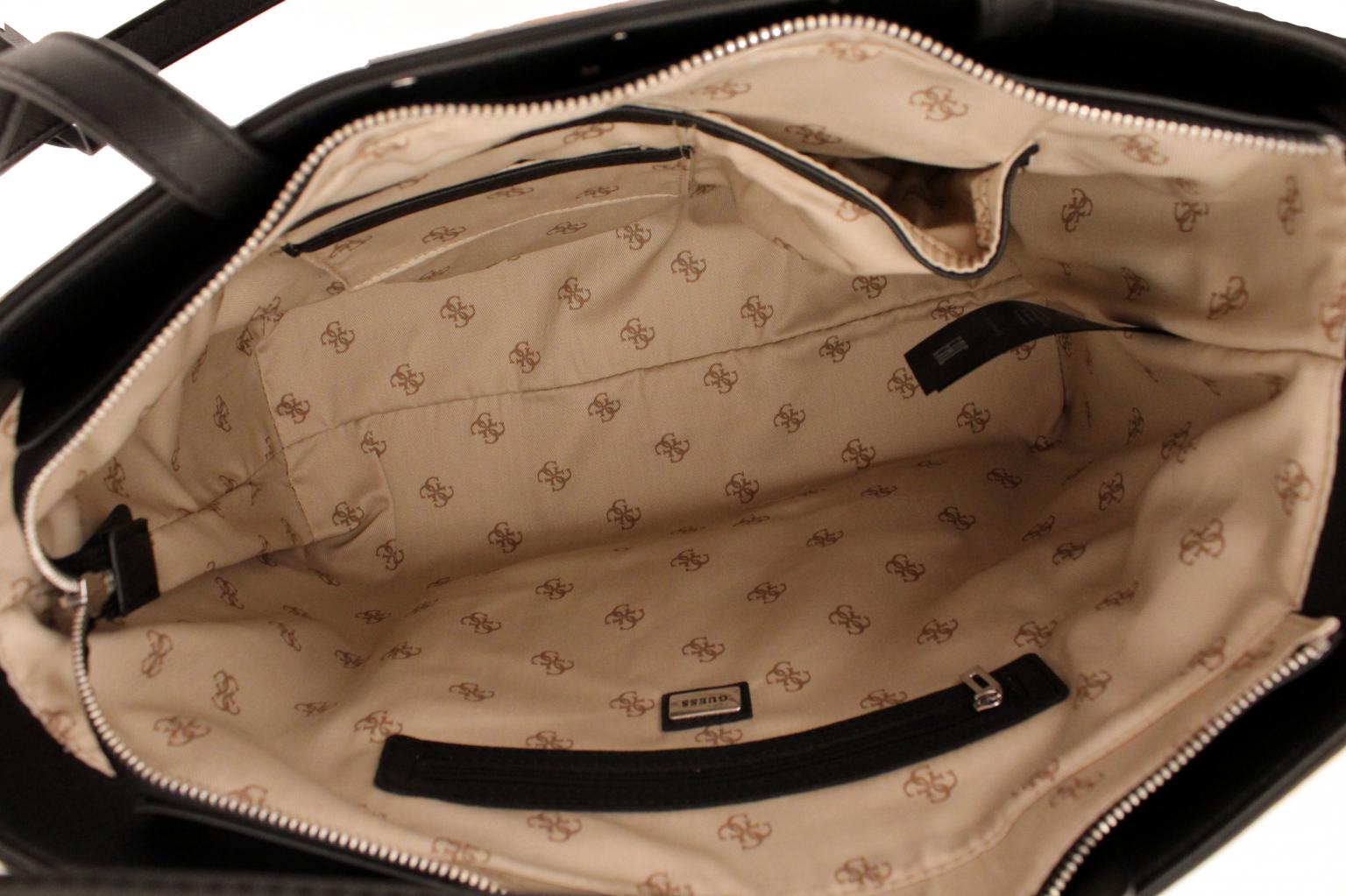 Guess Shoppertasche Rayna Anhänger Etui Weiß