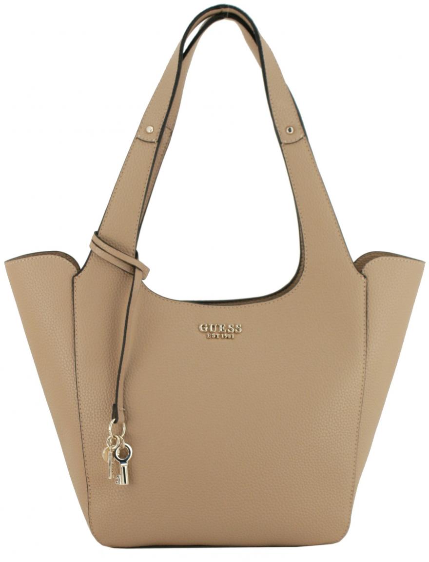 Guess Tote Bag Helina Bone hellbeige offwhite