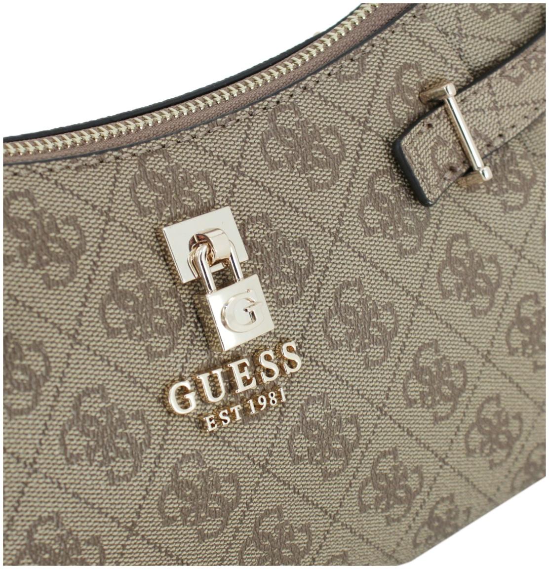 Guess feminine Abendtasche Yesba Dark Taupe 