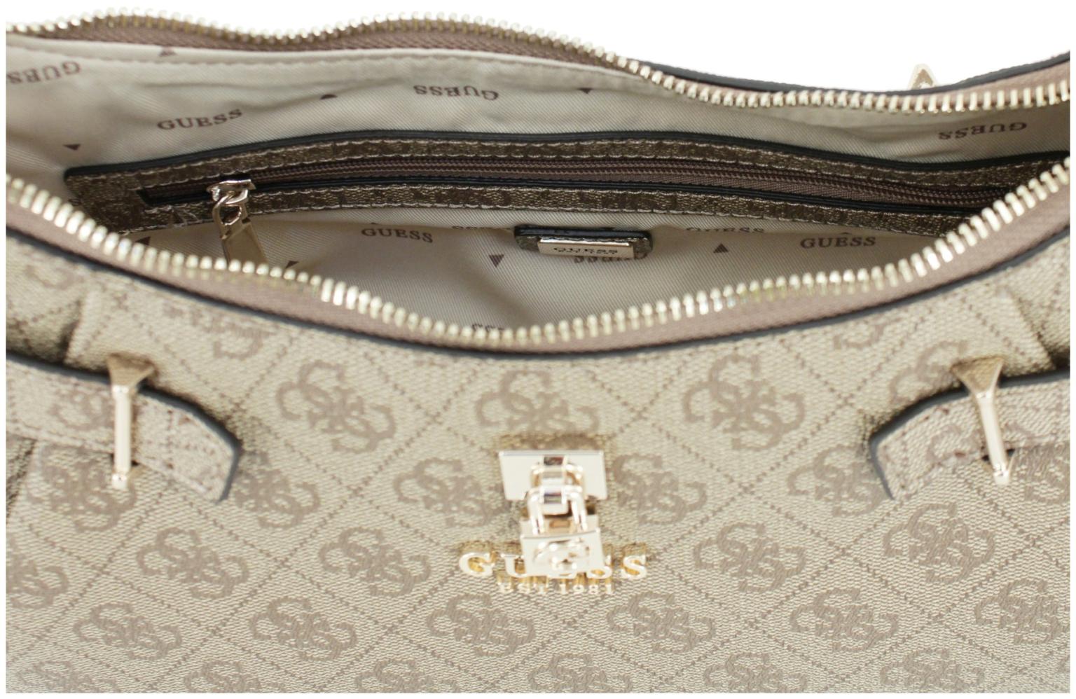 Guess feminine Abendtasche Yesba Dark Taupe 