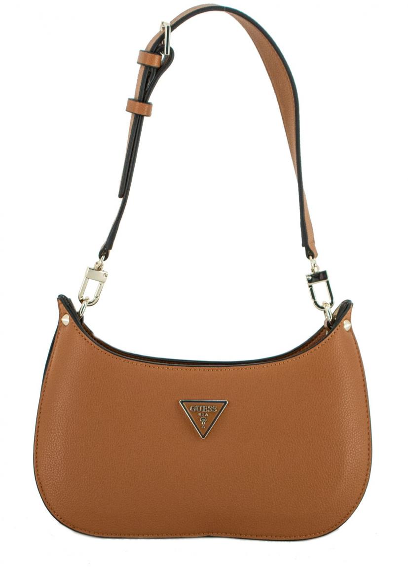 Guess meridian Mini Pochette Cognac braun Top Zip