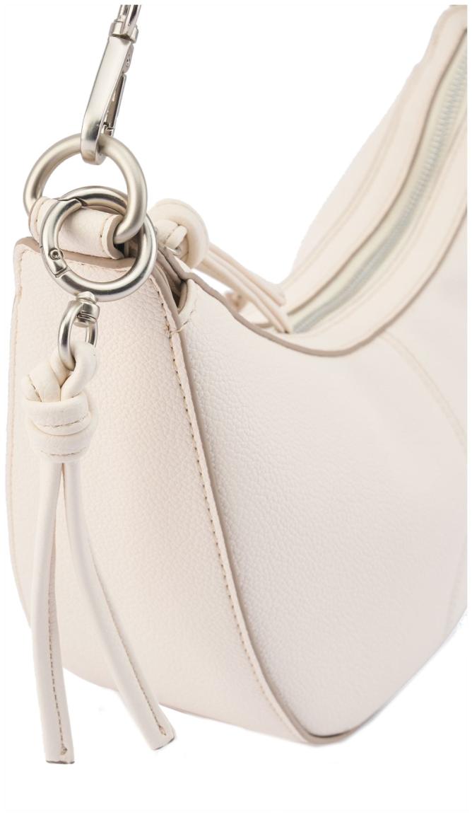 Halfmoon Bag Thats My FredsBruder Milky White Flechthenkel