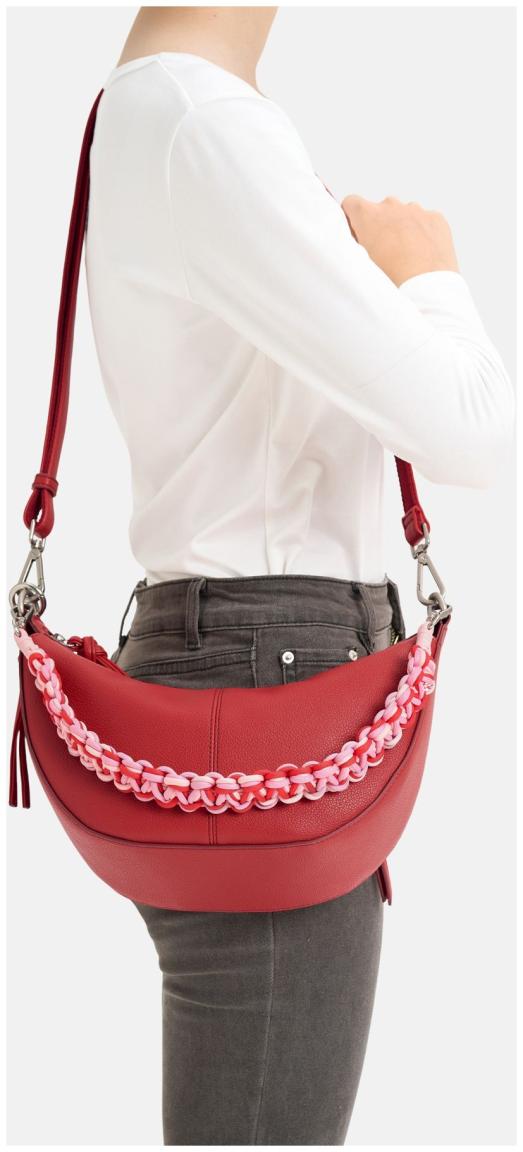 Halfmoon Bag Thats My FredsBruder Milky White Flechthenkel