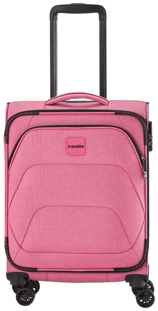 Handgepäckkoffer 4w Trolley  S 55cm Travelite Adria Rose Weichgepäck