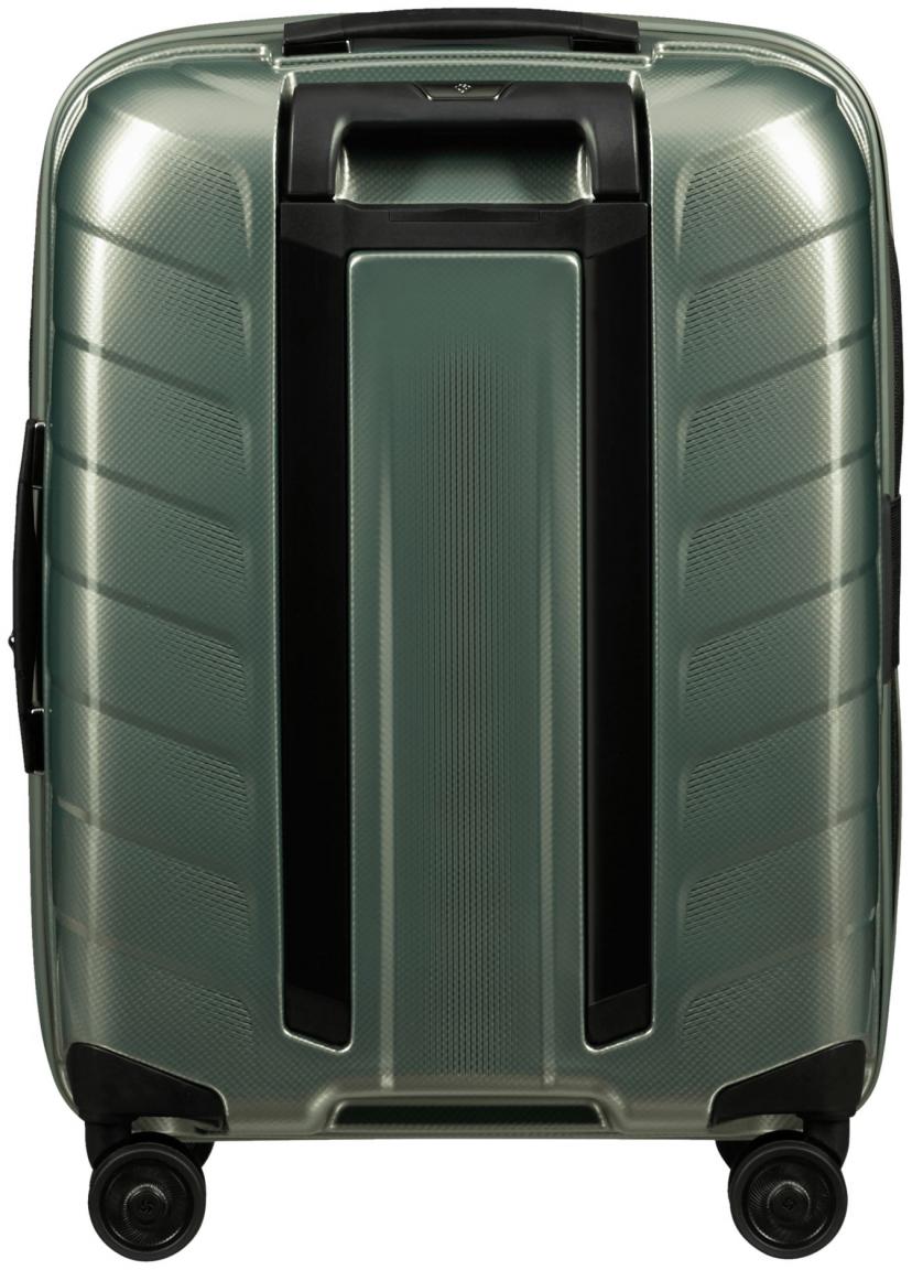 Handgepäckkoffer 55cm hellgrün glänzend Samsonite Attrix recycled Basil Green