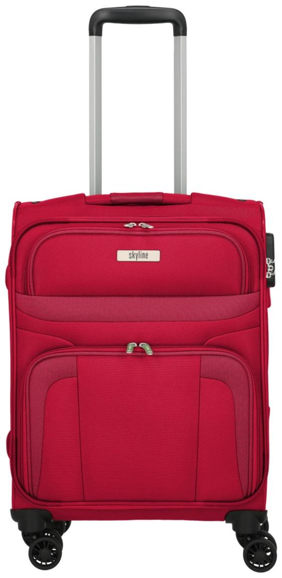 Handgepäckkoffer Skyline Orlando Trolley S 54cm rot
