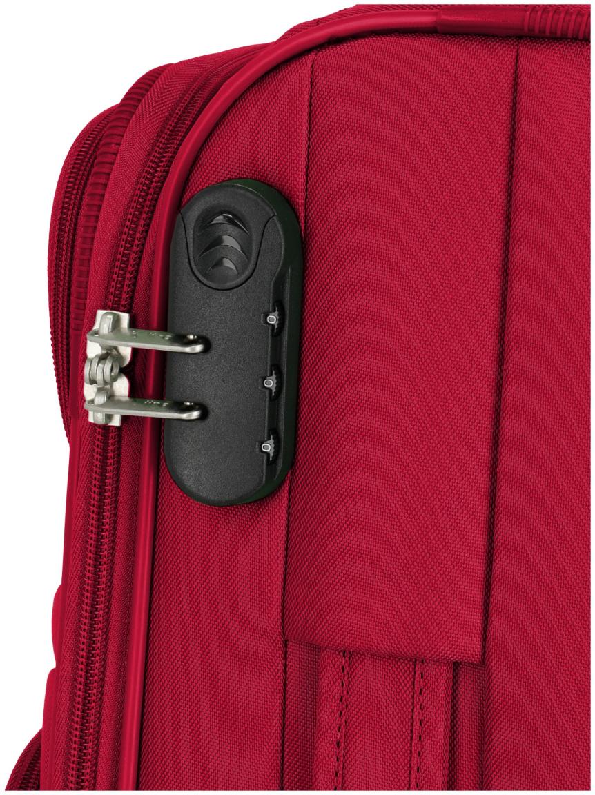 Handgepäckkoffer Skyline Orlando Trolley S 54cm rot