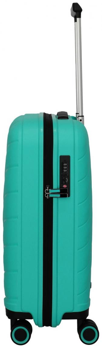 Handgepäckkoffer Travelite Burano Trolley S 55cm Aqua türkis