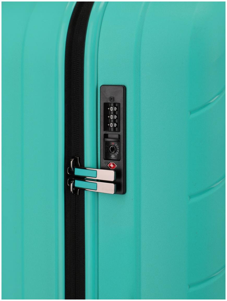 Handgepäckkoffer Travelite Burano Trolley S 55cm Aqua türkis