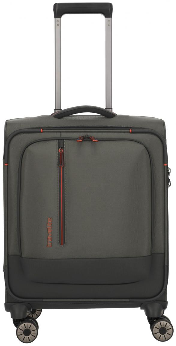 Handgepäckkoffer Travelite Crosslite S 55cm dunkelolive Laptopfach