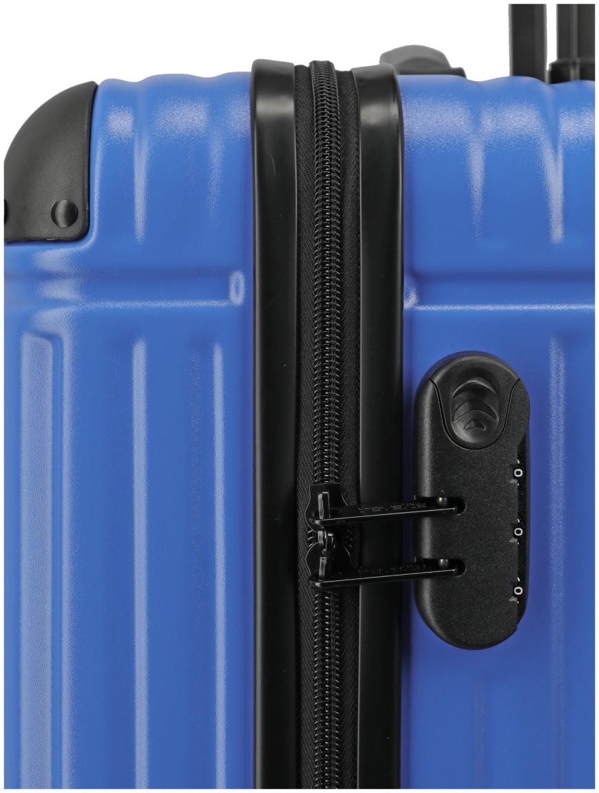 Handgepäckkoffer blau Travelite Cruise 4w Trolley S 55cm Blue Violet