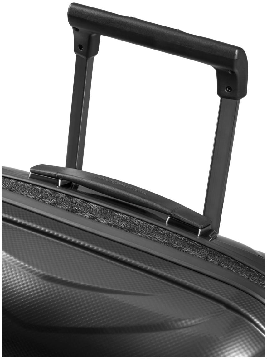 Handgepäckkoffer erweiterbar dunkelgrau Samsonite Attrix Spinner S 55cm Anthracite