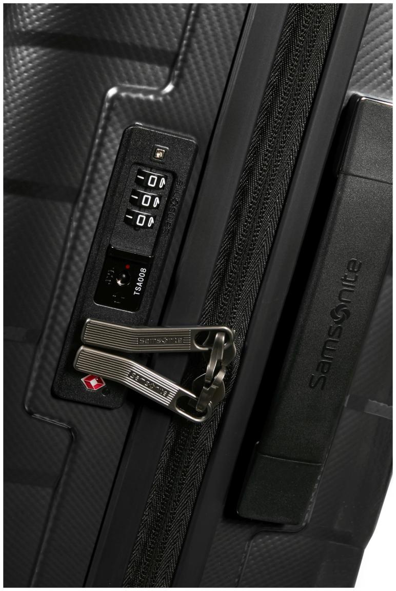Handgepäckkoffer erweiterbar dunkelgrau Samsonite Attrix Spinner S 55cm Anthracite