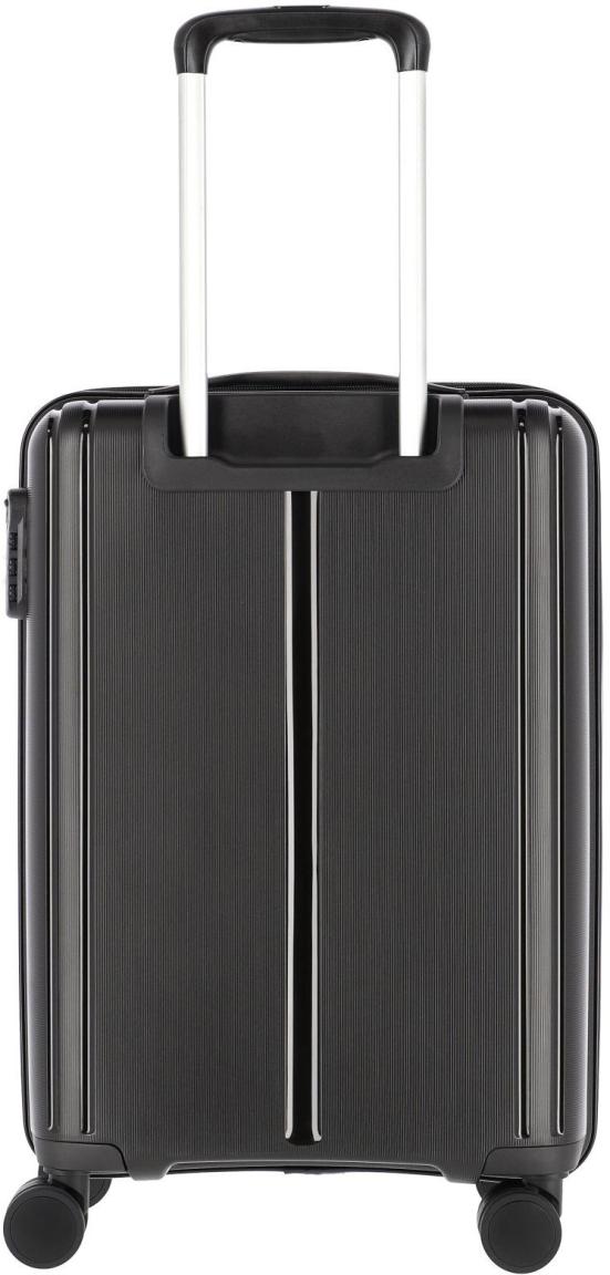 Handgepäckkoffer schwarz Hartschale Travelite Vaka S 55cm