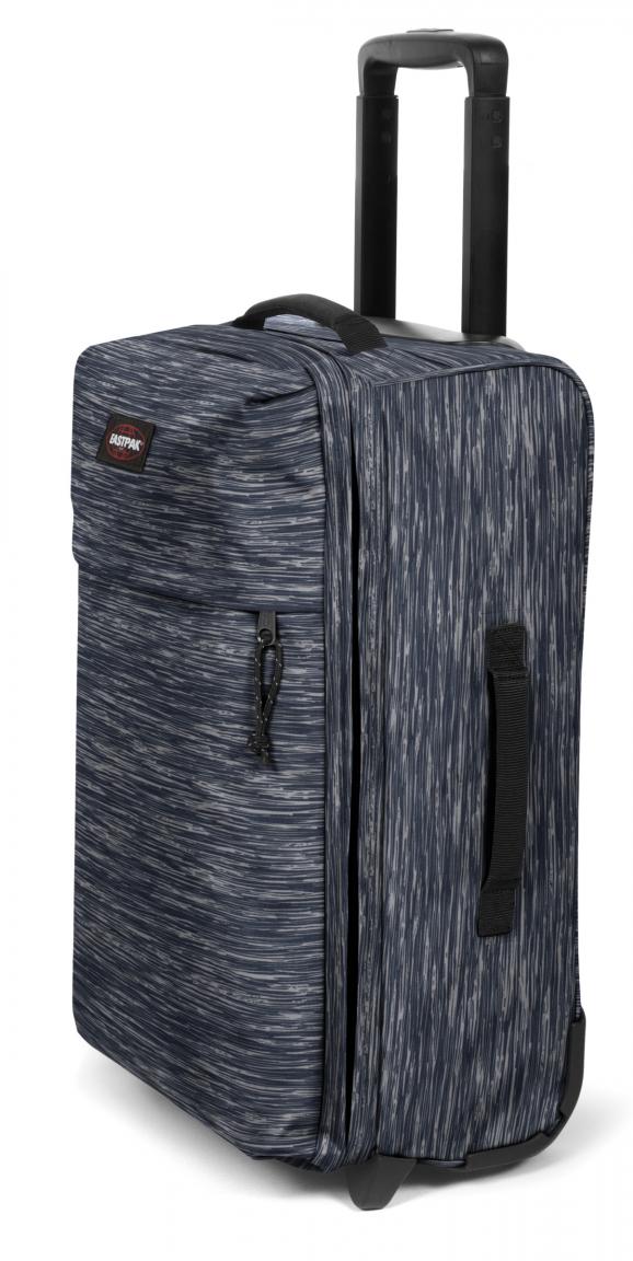 Handgepäckstrolley Eastpak TraFik Light S Knit Grey Streifen