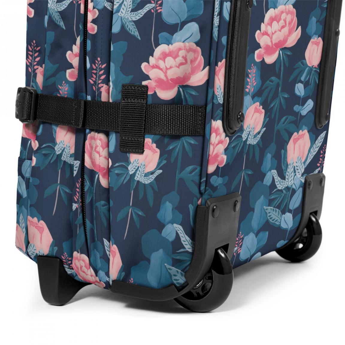 Handgepäckstrolley Eastpak Tranverz S Whimsey Green Blumen