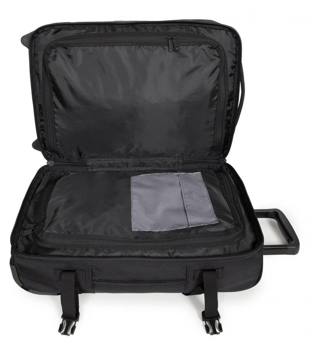 Handgepäcktasche CNNCT S Coat Eastpak schwarz 2-Rad Trolley