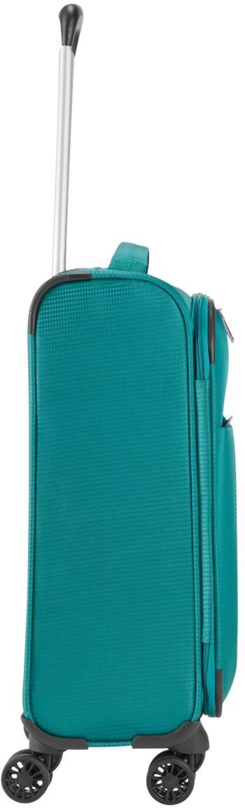 Handgepäcktrolley Travelite Seaside S 55cm petrol 4-Rad Weichgepäck