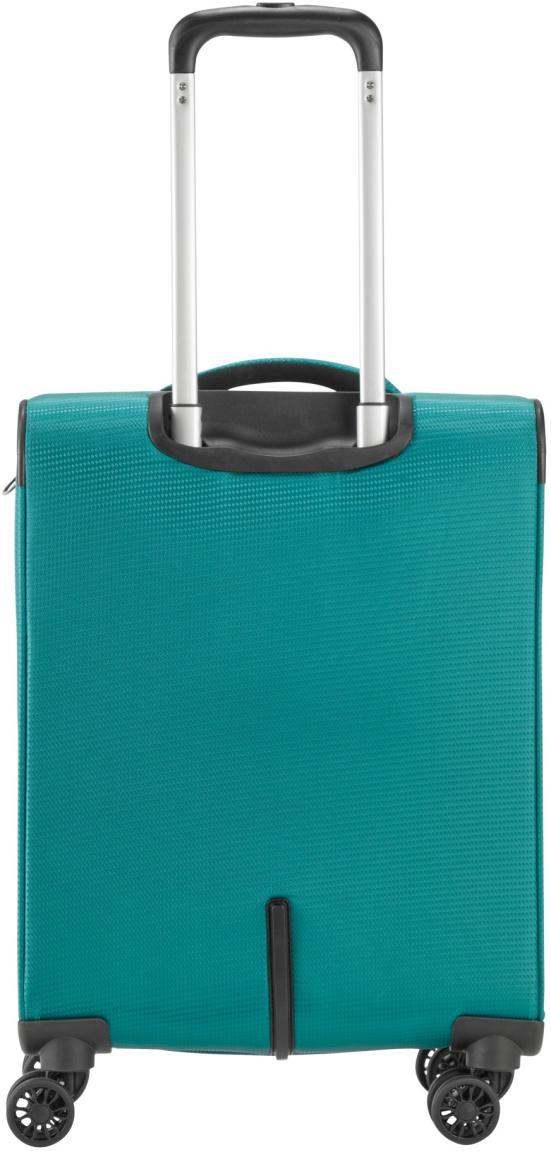 Handgepäcktrolley Travelite Seaside S 55cm petrol 4-Rad Weichgepäck