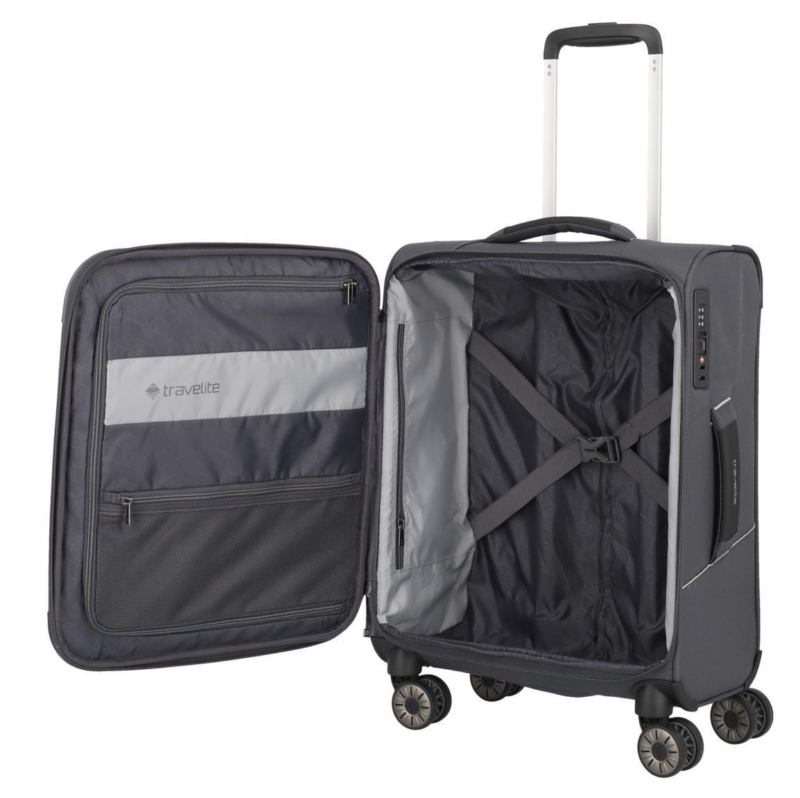 Handgepäcktrolley Travelite Skaii S 55cm gipfelgrau anthrazit