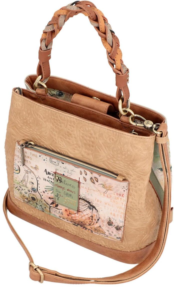 Handtasche Damen Anekke Amazonia Crossover Glitzereffekt