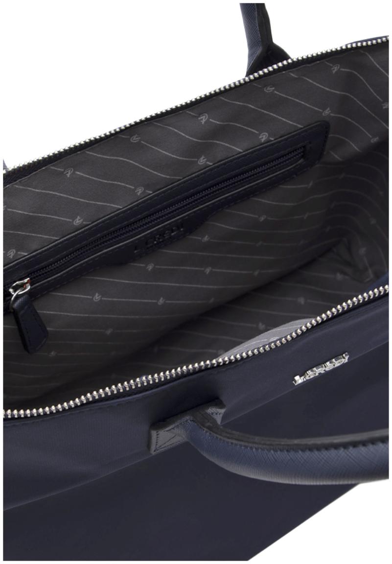 Handtasche L.Credi marine Pura dunkelblau Nylon