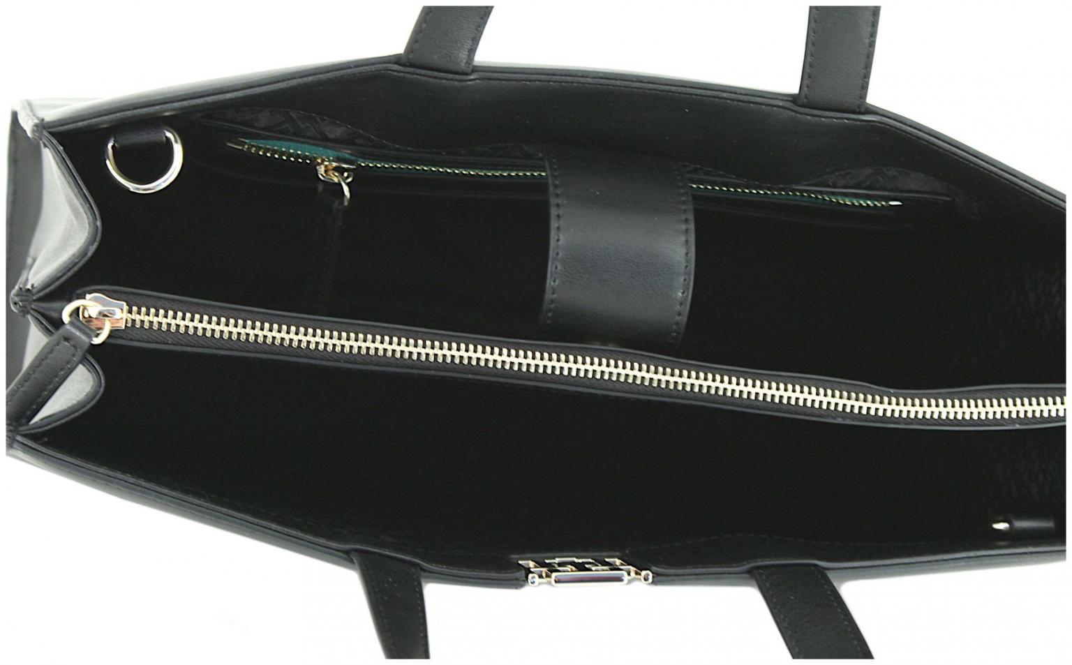 Handtasche Reset Tommy Hilfiger dunkelbeige Interlock