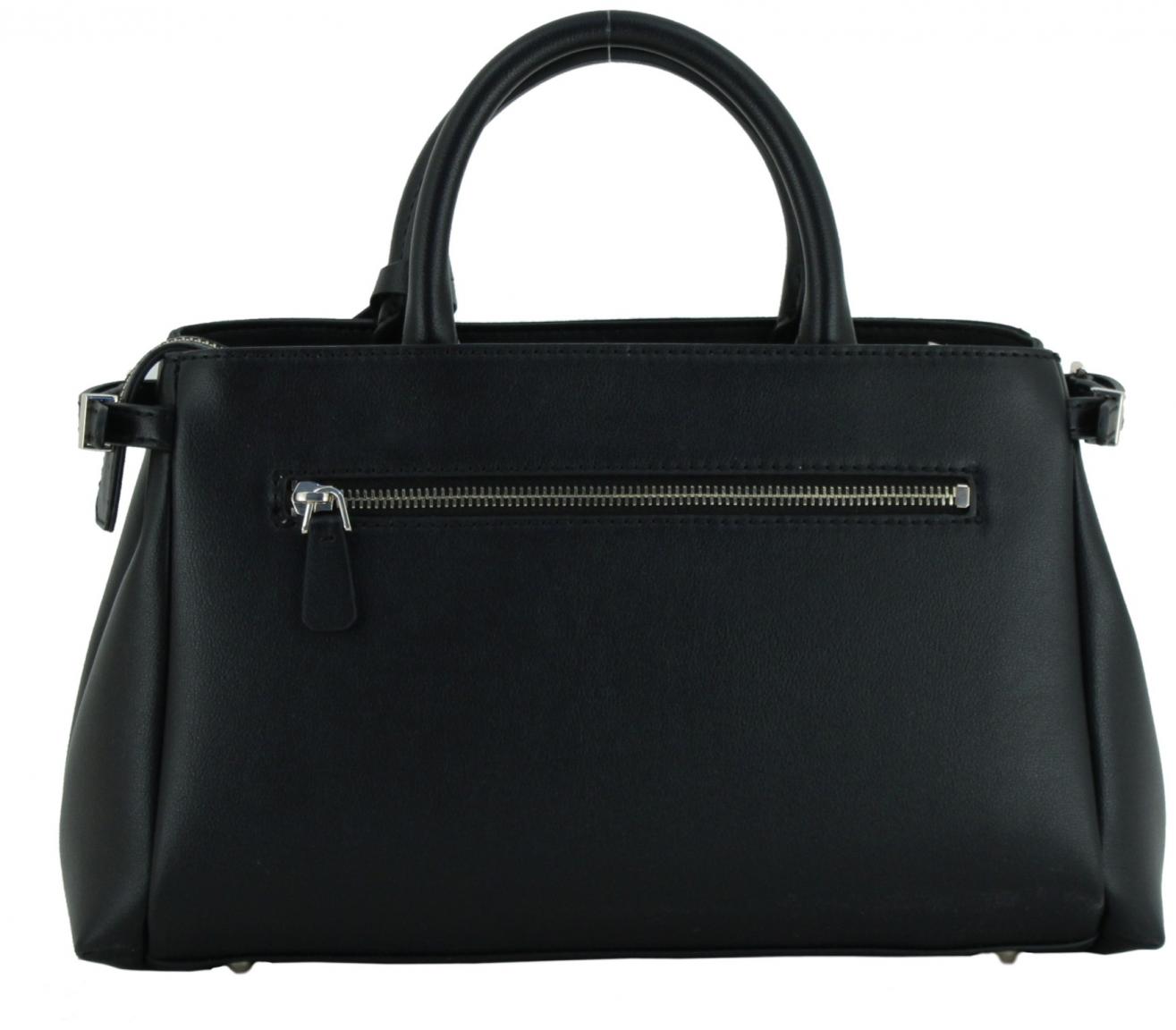 Handtasche Taupe Guess Lefia Luxury Satchel bürotauglich